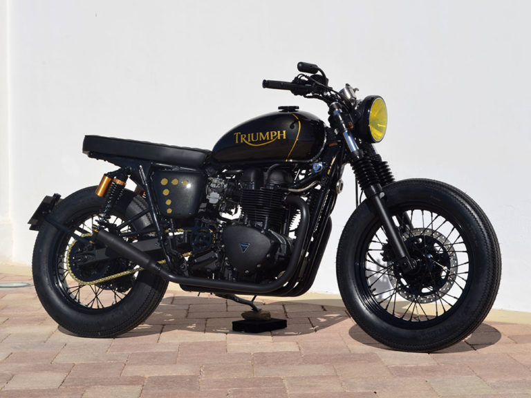 Triumph Bonneville Brat by Lord Drake Kustoms